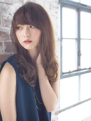 セミロング 代表 吉澤弘哲のヘアスタイル