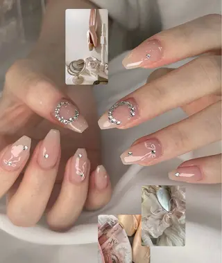 ネイル 🎀PG🩵 ネイルサロンのネイルデザイン