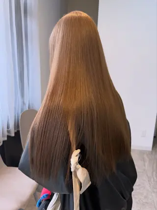 ロング カラー ハイトーン✨髪質 改善🌈🫧RYOのヘアスタイル