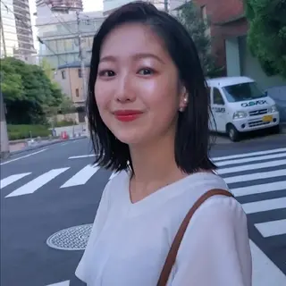 ショート カラー 韓国風レイヤーカット 上手く丁寧早い/マツのヘアスタイル