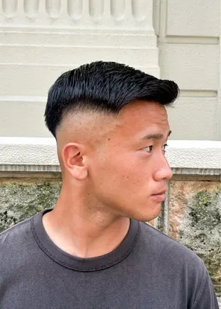 ショート メンズ 三宮メンズカット ヨシイッキのヘアスタイル