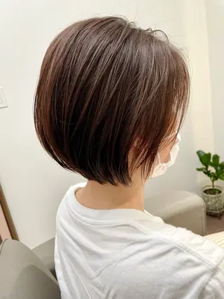 ショート カラー 中村 瑛秀のヘアスタイル