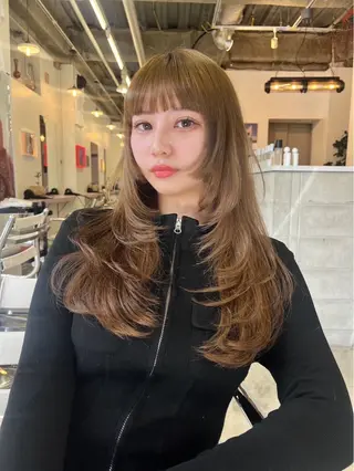 ロング 瑠莉🪩 薬院/天神南/今泉のヘアスタイル