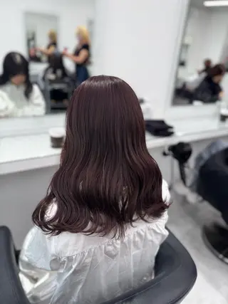 ロング カラー ヘアアレンジ 透け上品ハイトーン 職人ゆうと🤍のヘアスタイル
