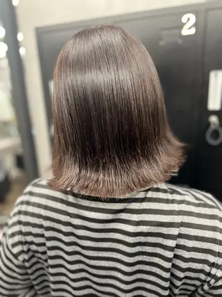 セミロング カラー 透明感カラー特化🫧 🦋栗原🦋のヘアスタイル