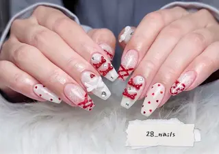 ロング トゥー フエンのネイルデザイン