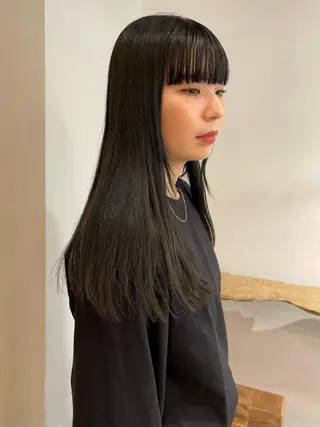 ロング カラー 🫧透明感ナチュラル ／natsuのヘアスタイル