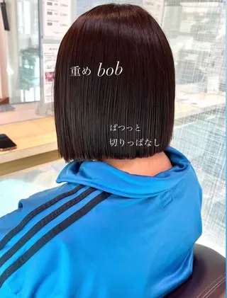 ショート 加納千華 /ボブ/ぱつっとボブのヘアスタイル
