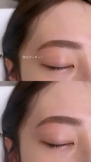 アイブロウ モテ眉No.1🎀 rikoの眉毛・アイブロウイメージ