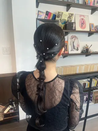 ヘアアレンジ リ ノのヘアスタイル
