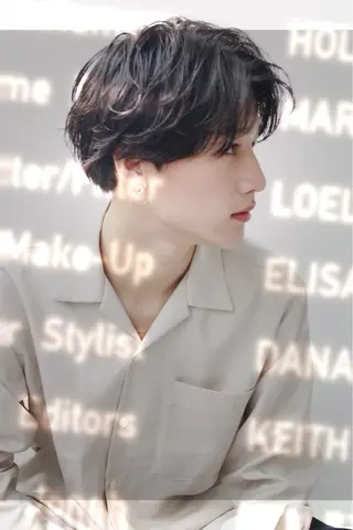 ミディアム カラー パーマ ヘアアレンジ メンズ メンズ特化美容師 aiの眉毛・アイブロウイメージ