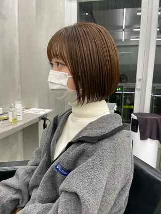 ショート カラー 華 /ショート/ボブのヘアスタイル