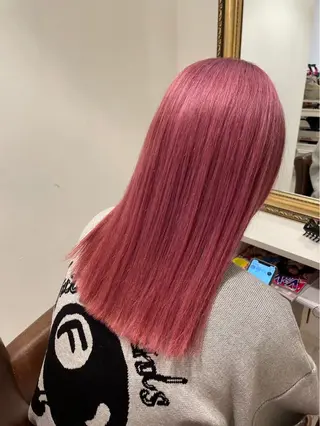 カラー haruna🎀 Lita 4Fのヘアスタイル