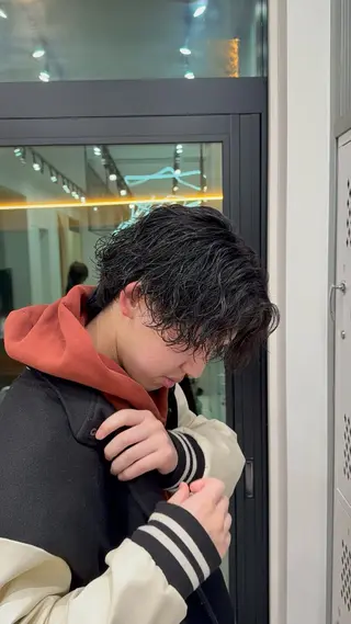 ショート パーマ fifth 村田 悠輔のヘアスタイル