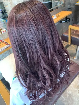 ロング カラー 塚本 昂のヘアスタイル