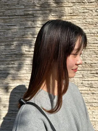 セミロング 似合わせが得意 村松慧汰のヘアスタイル
