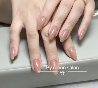 ネイル By moonネイル 🌷ワンホン/韓国風のネイルデザイン