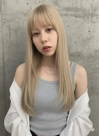 ロング 🎀sakura🎀 艶髪/韓国/ワンホンのヘアスタイル