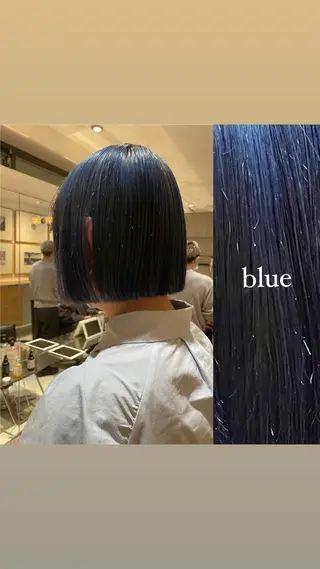 ミディアム カラー ヘアアレンジ stylist ◎RUKI.のヘアスタイル