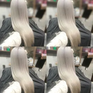 ロング ワンホンレイヤー エクステづまのヘアスタイル
