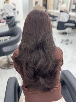 ロング カラー 🪽天神/うる艶 /トレンドヘア🪽のヘアスタイル
