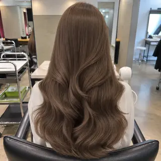 ロング カラー ヘアアレンジ 🍯傷ませないカラー 髪質改善🍯彪雅のヘアスタイル