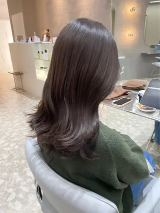 ミディアム YUKI / レイヤーカット🤍のヘアスタイル