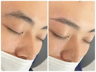 メンズ アイブロウ Ryo 難波 メンズサロンのヘアスタイル