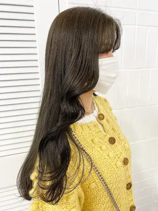 ロング カラー ヘアアレンジ レイヤー/ハイトーン 🧸SENAのヘアスタイル