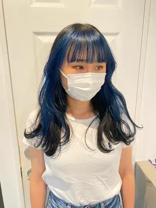 ロング カラー ♡レイヤーカット れお♡のヘアスタイル