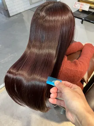 ロング カラー 若宮 宣弘のヘアスタイル