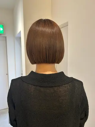 ショート カラー 、 、のヘアスタイル
