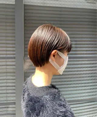 ショート 🌷【暖色艶カラー】 shiori🌷のヘアスタイル