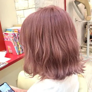 ミディアム カラー 櫻井 なんなのヘアスタイル