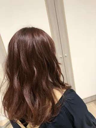 セミロング カラー 似合う髪型見つけます AYAKAのヘアスタイル