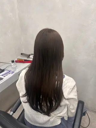 ロング 大宮レイヤーカット× 透明感カラー rioのヘアスタイル