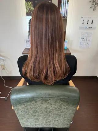 ロング Glanz hair 坂牛匠のヘアスタイル