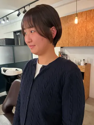 ショート 暖色/パーマ 🌼クニトウメイのヘアスタイル