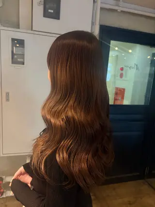 ロング ベージュ✖️オリーブ ひより🌿🕊️のヘアスタイル