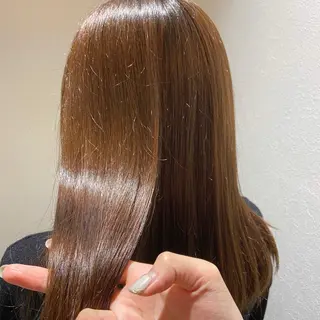 セミロング カラー 🩵岡村 菜々子🩵のヘアスタイル