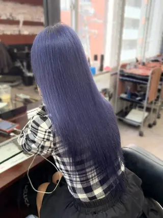 ロング カラー ハイトーンエクステ 🎩カズキ🎩のヘアスタイル
