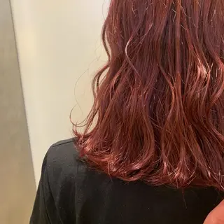 カラー 天野 利咲のヘアスタイル