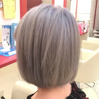 ミディアム カラー 櫻井 なんなのヘアスタイル