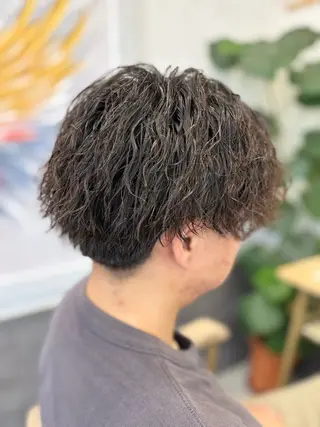 パーマ 長森 大輝のヘアスタイル