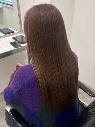 ロング カラー 韓国ヘア🇰🇷 HINAのヘアスタイル