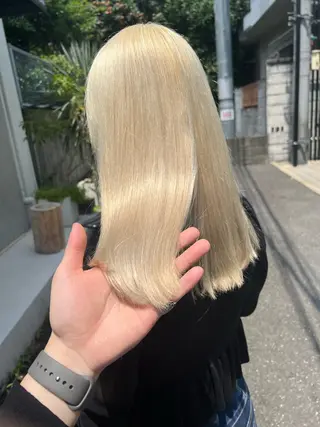 ミディアム カラー 💎透明感カラー特化 💎TAISEIのヘアスタイル