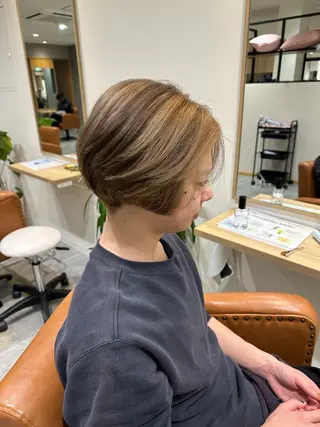 ショート カラー メンズ Lantana 前野心結のヘアスタイル