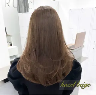 セミロング City/louwe 韓国レイヤーカットのヘアスタイル