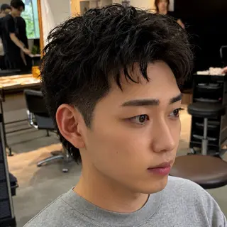 パーマ メンズ 男の理想を叶える🔥 メンズパーマ特化｜関のヘアスタイル