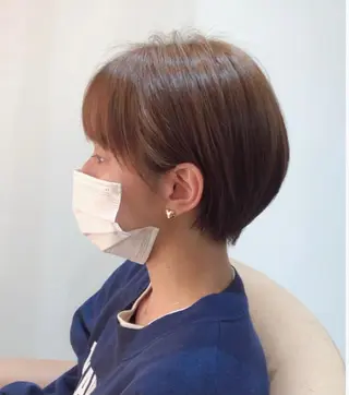 ショート カラー 髪質改善特化 谷口祐綺のヘアスタイル